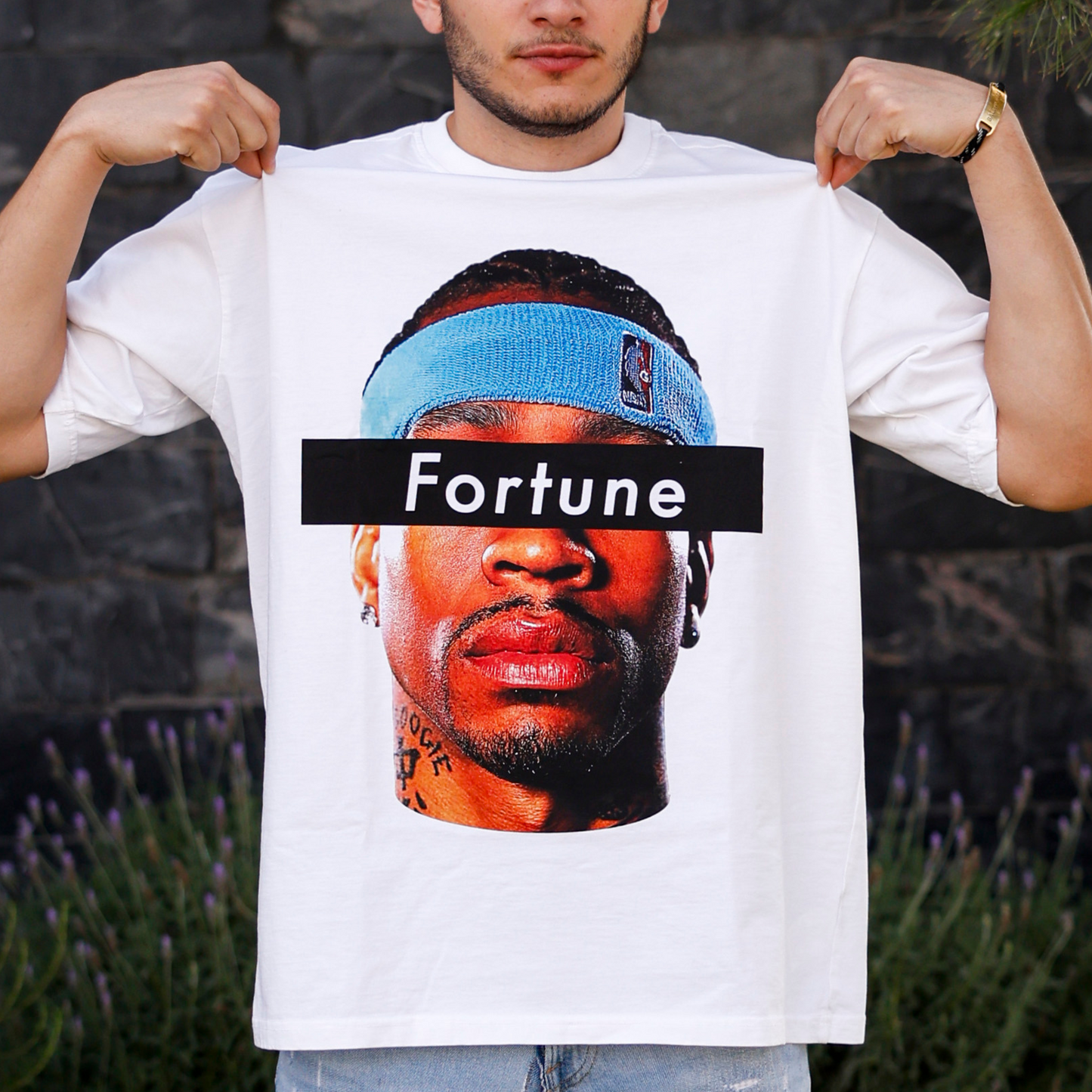 CAMISETA IVERSON STANDARD BLANCA